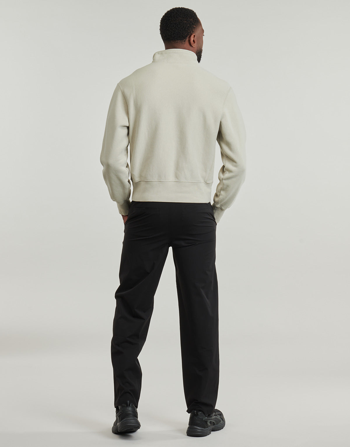 Felpa Uomo Champion  HALF ZIP SWEATSHIRT  Beige