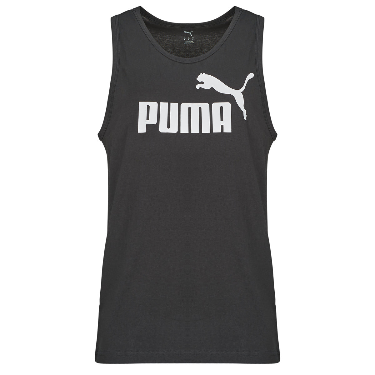 T-shirt senza maniche Uomo Puma  ESS No. 1 Logo Tank  Nero