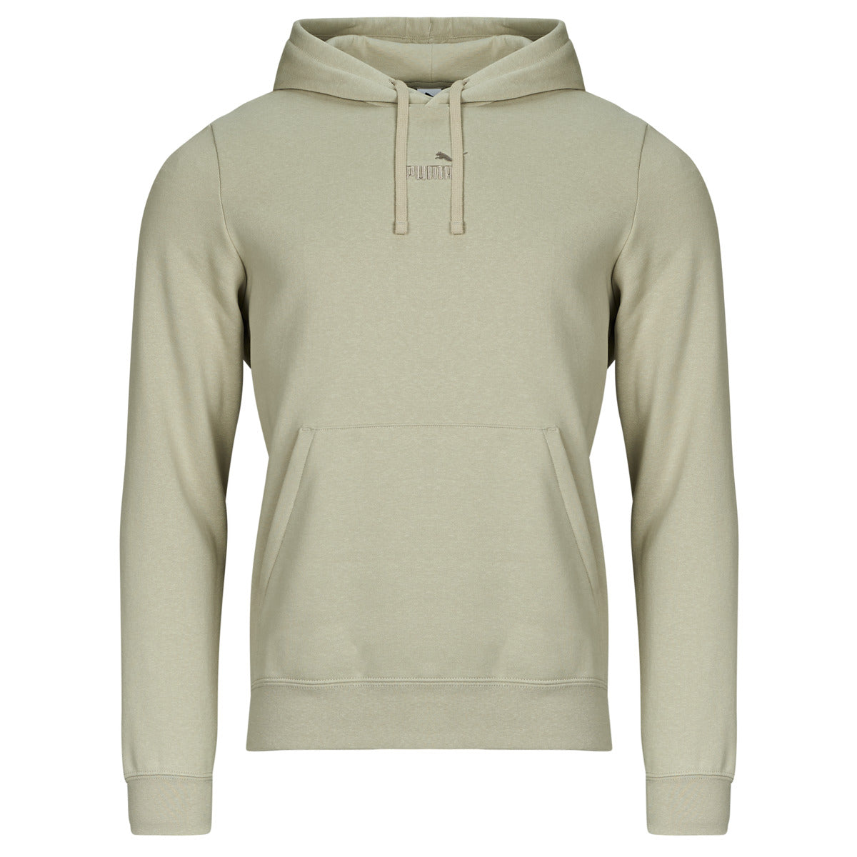 Felpa Uomo Puma  ESS Small No. 1 Logo centered Logo Hoodie FL  Grigio