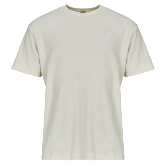 T-shirt Uomo Puma  ESS ELEVATED Relaxed Tee  Beige