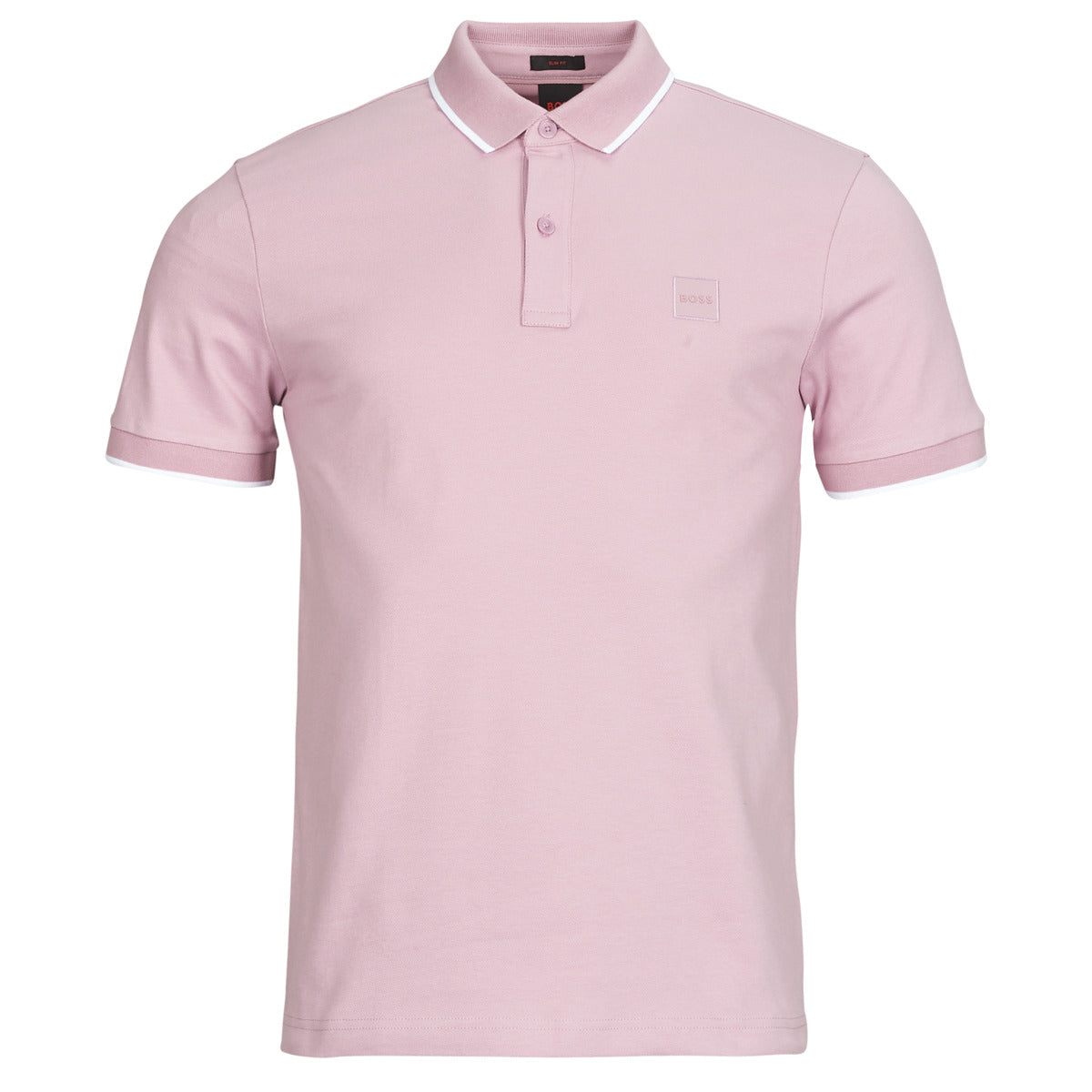 Polo Uomo BOSS  Passertip  Rosa
