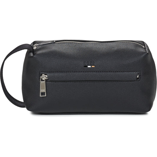 Trousse da toilette Uomo BOSS  Ray_Washbag N.  Nero