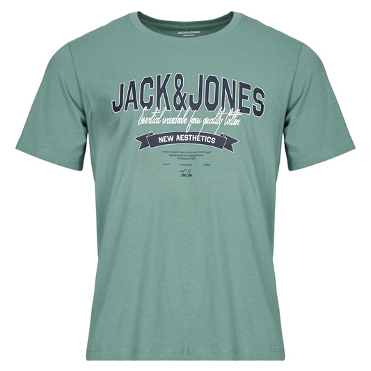 T-shirt Uomo Jack & Jones  JJELOGO TEE SS  Blu