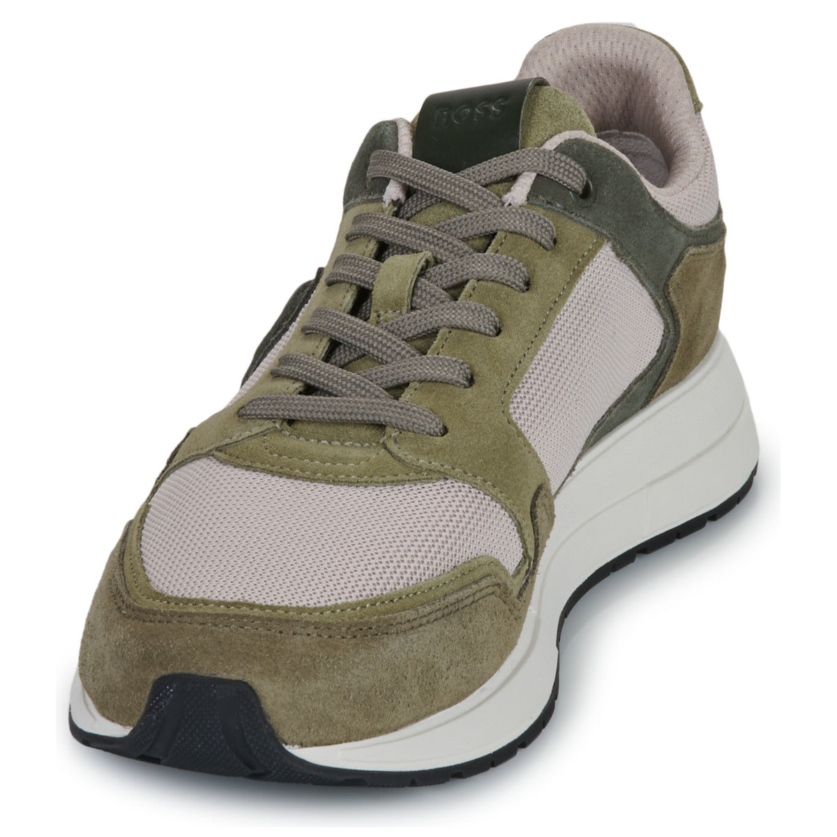 Sneakers Uomo BOSS  Vinston_Runn_sdmeBB  Kaki