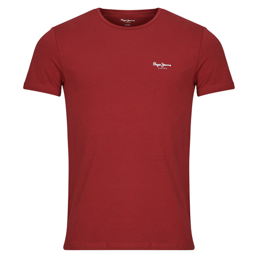 T-shirt Uomo Pepe jeans  ORIGINAL BASIC 3N  Bordeaux