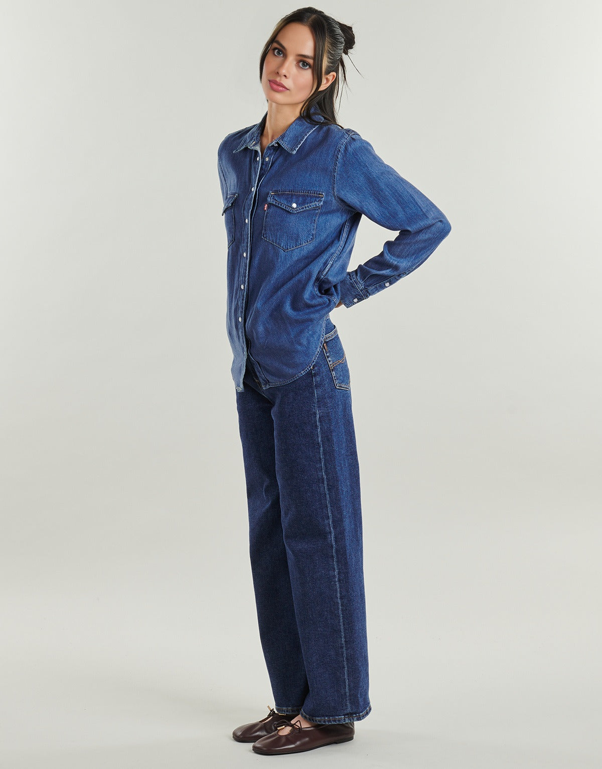 Jeans Flare Donna Pepe jeans  STRAIGHT JEANS UHW LEXA  Marine