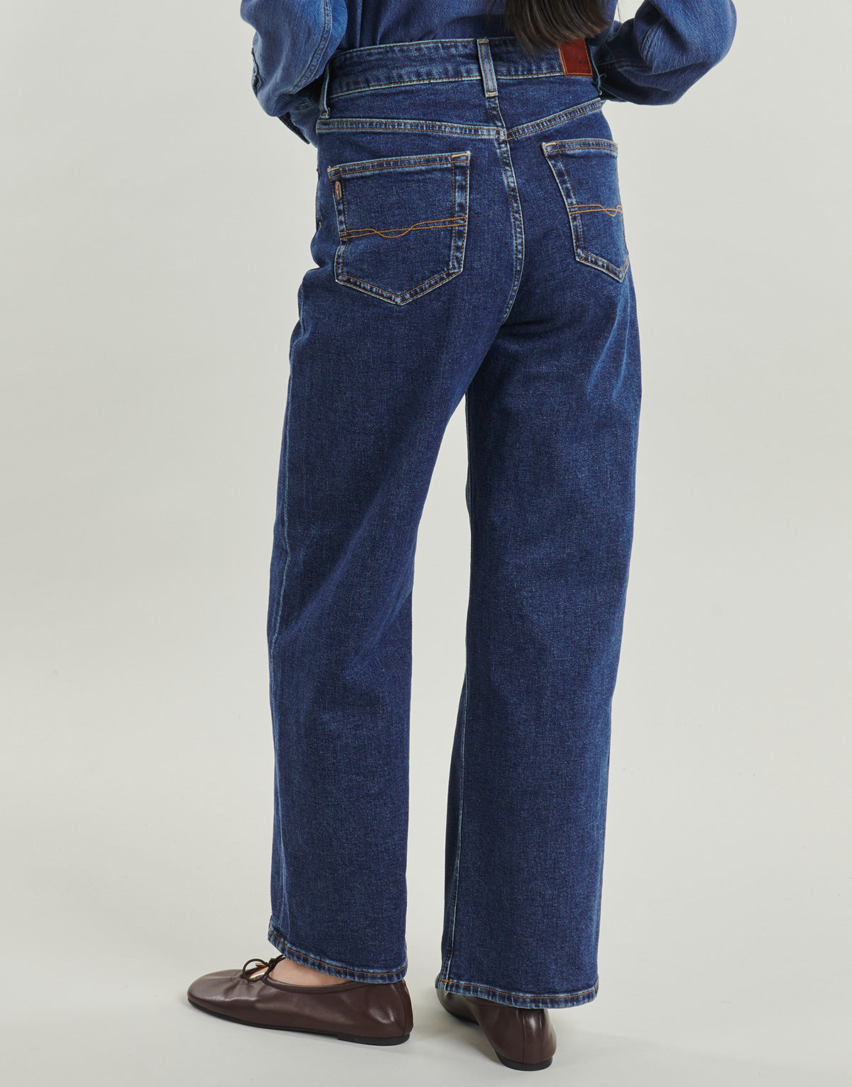 Jeans Flare Donna Pepe jeans  STRAIGHT JEANS UHW LEXA  Marine
