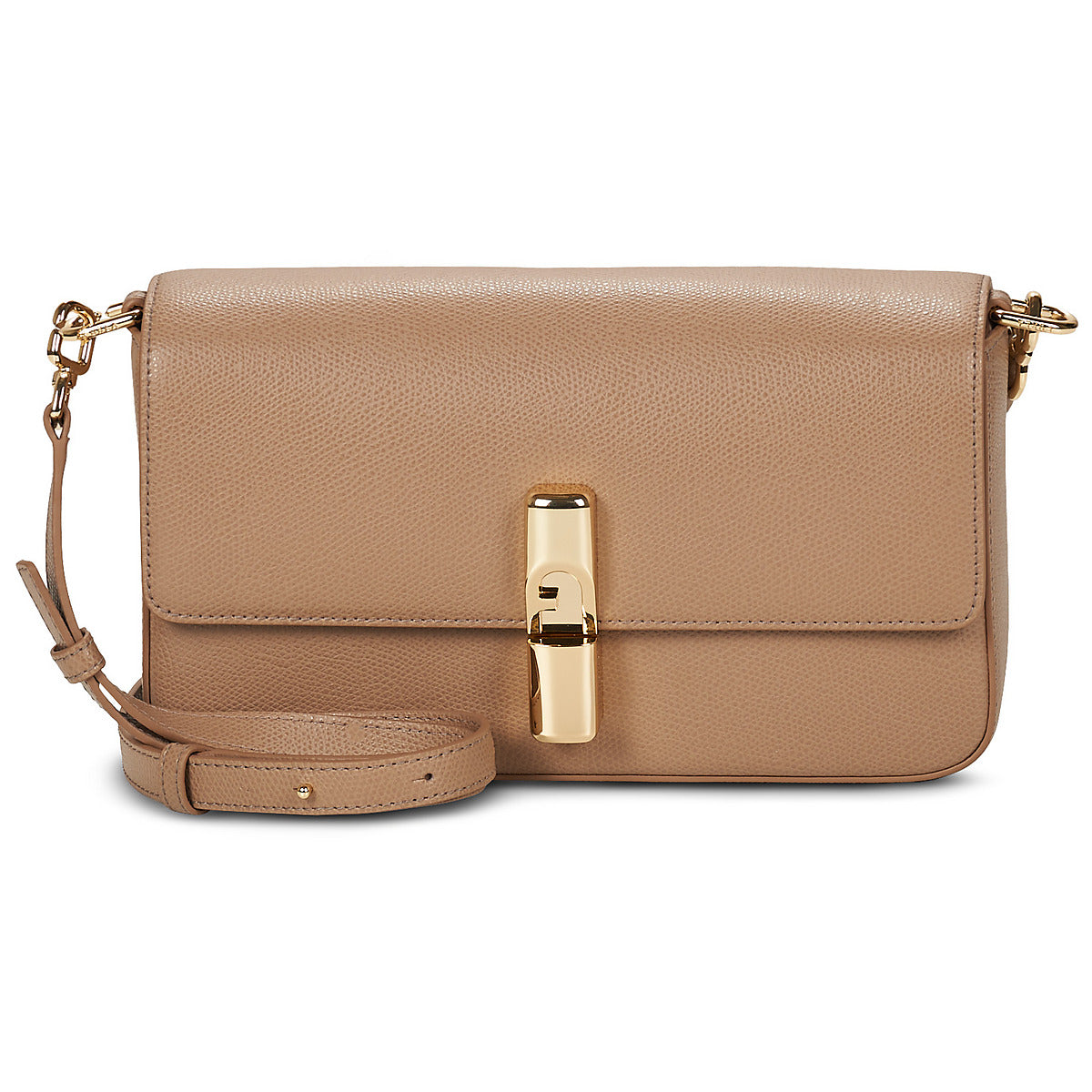 Borsa a tracolla Donna Furla  FURLA IRIDE S CROSSBODY  Beige