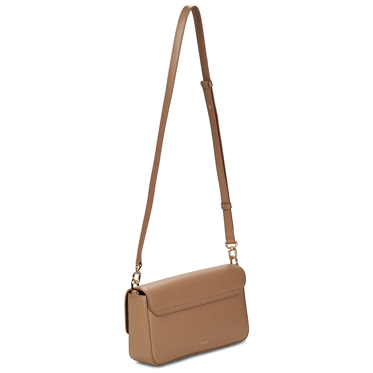 Borsa a tracolla Donna Furla  FURLA IRIDE S CROSSBODY  Beige