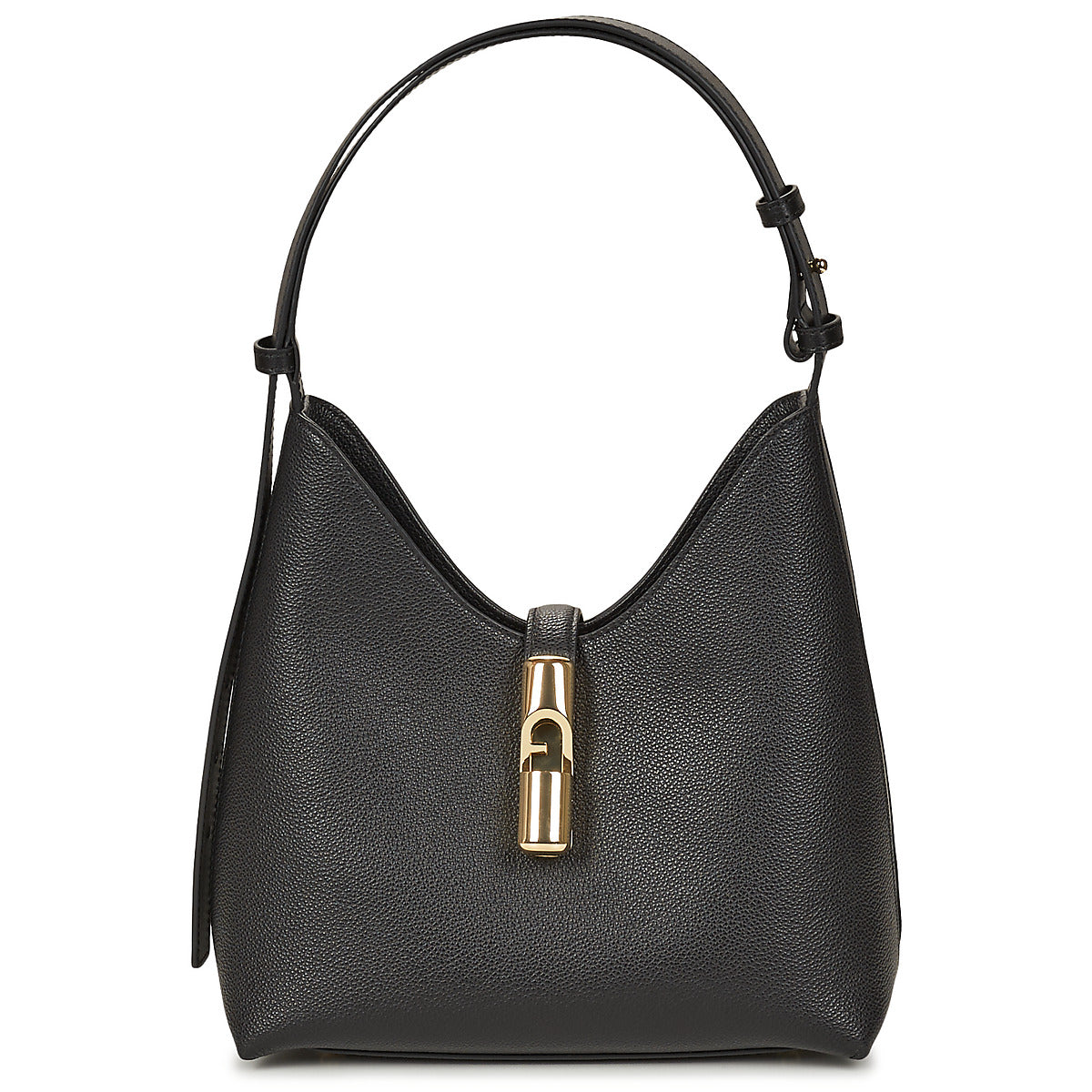 Borsa a spalla Donna Furla  FURLA GOCCIA S HOBO  Nero
