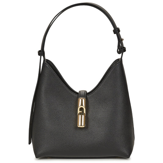 Borsa a spalla Donna Furla  FURLA GOCCIA S HOBO  Nero