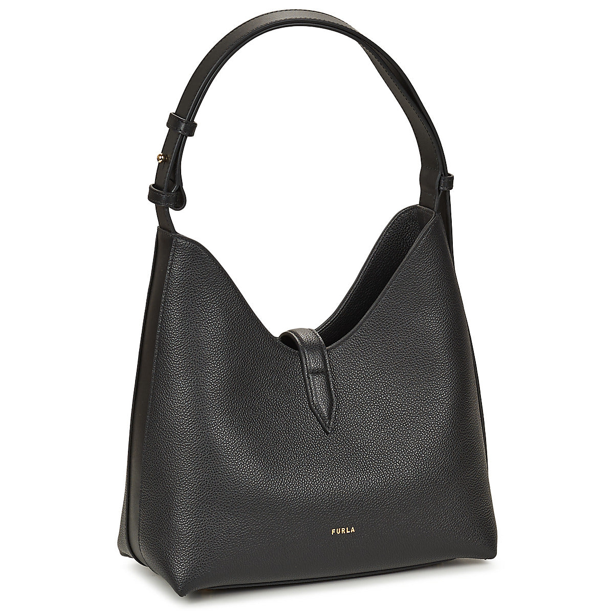 Borsa a spalla Donna Furla  FURLA GOCCIA S HOBO  Nero