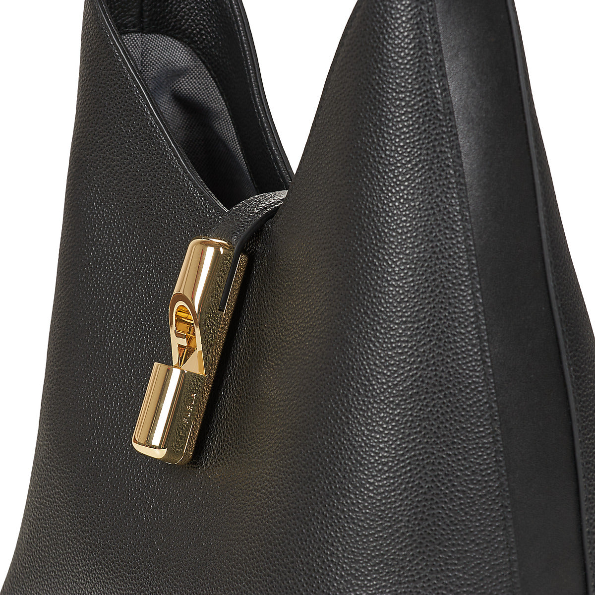 Borsa a spalla Donna Furla  FURLA GOCCIA S HOBO  Nero