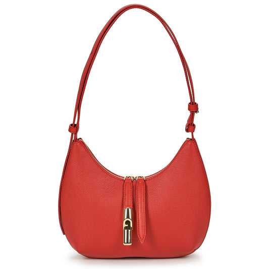 Borsa a spalla Donna Furla  FURLA GOCCIA S SHOULDER BAG  Rosso