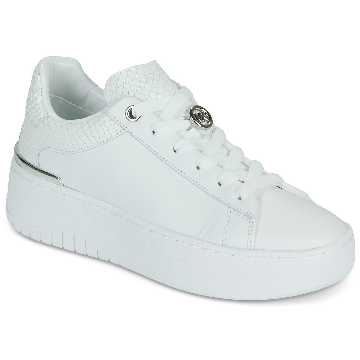 Sneakers basse Donna MICHAEL Michael Kors  DOTTIE LACE UP  Bianco