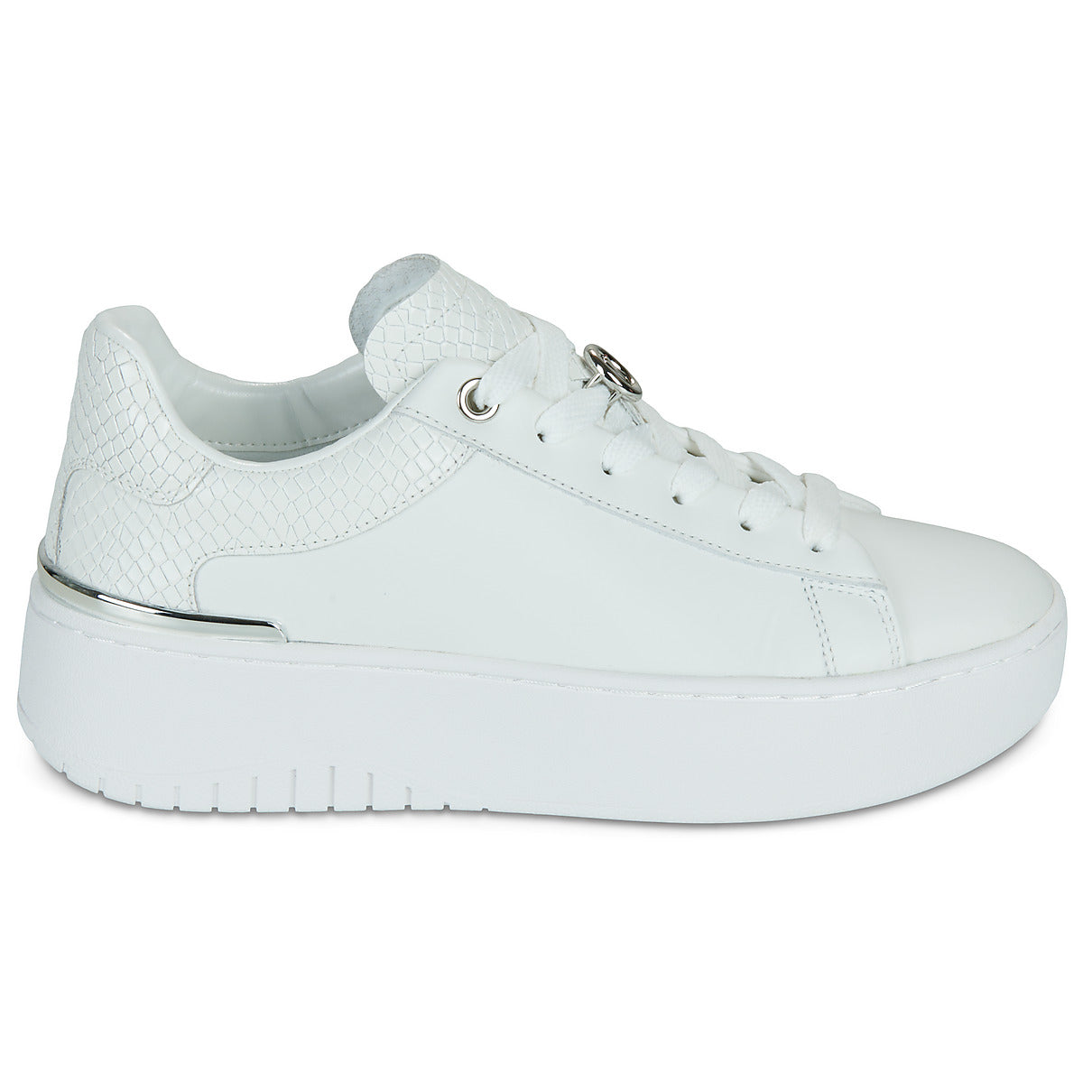 Sneakers basse Donna MICHAEL Michael Kors  DOTTIE LACE UP  Bianco