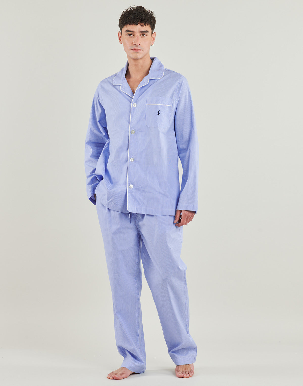 Pigiami / Camicia da notte Uomo Polo Ralph Lauren  PJ SET-SLEEP SET  Blu
