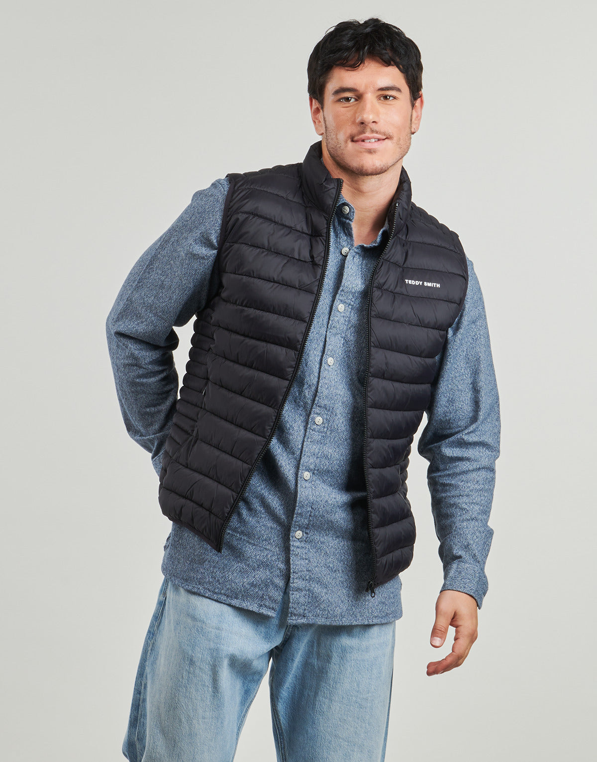 Piumino Uomo Teddy Smith  B-TERRY  Nero