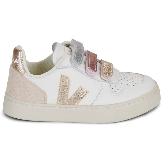 Scarpe bambini ragazza Veja  SMALL V-10  Bianco