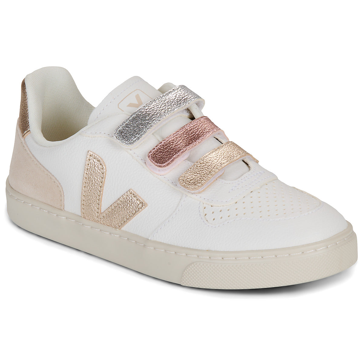 Scarpe bambini ragazza Veja  SMALL V-10  Bianco