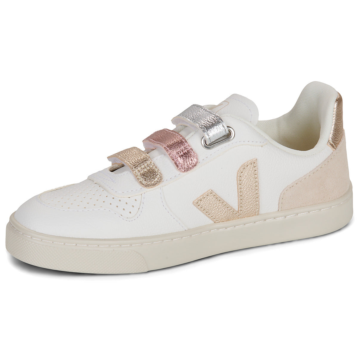 Scarpe bambini ragazza Veja  SMALL V-10  Bianco