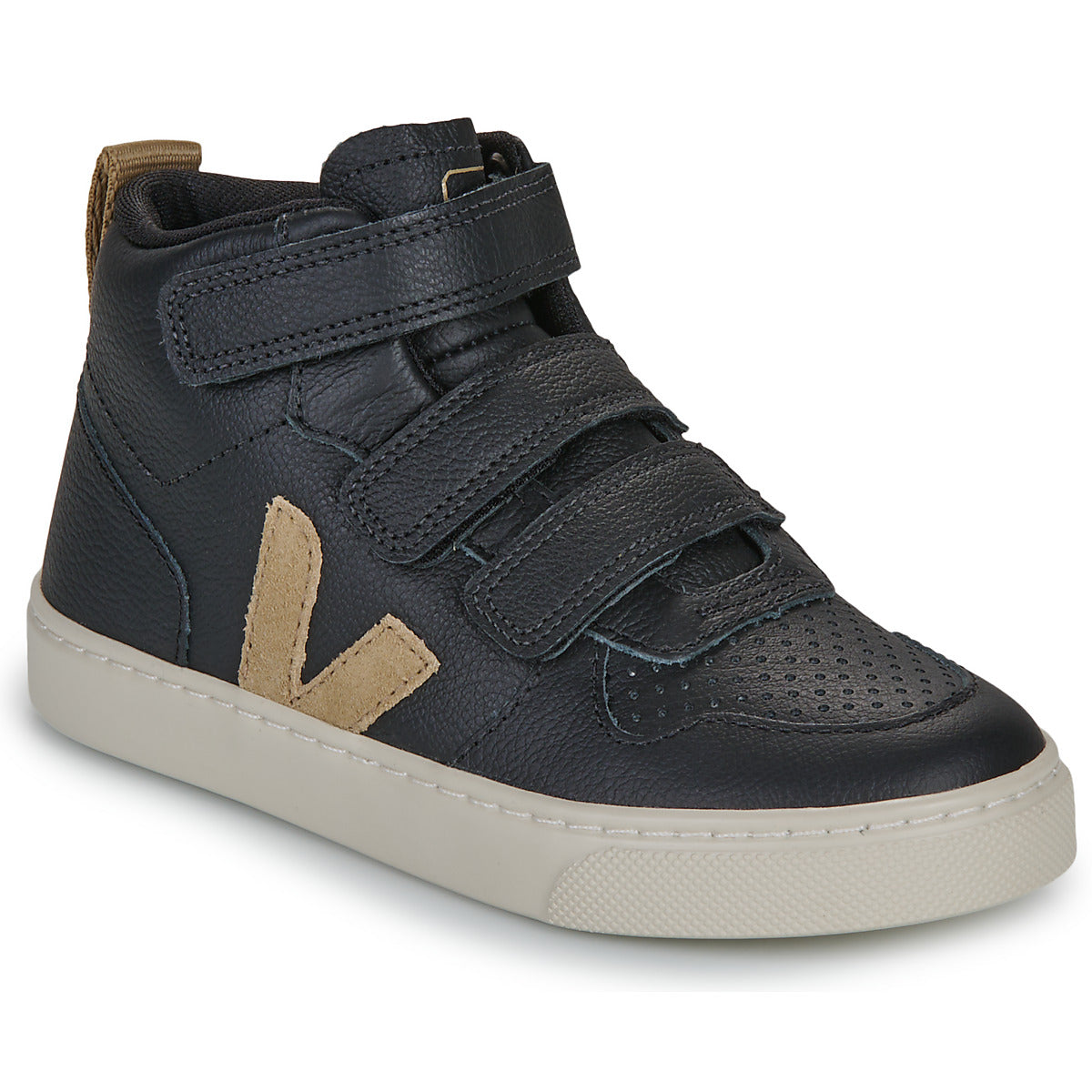 Scarpe bambini ragazzo Veja  SMALL V-10 MID  Nero