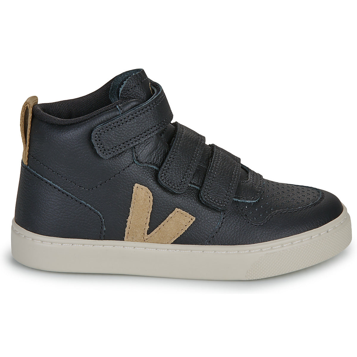 Scarpe bambini ragazzo Veja  SMALL V-10 MID  Nero