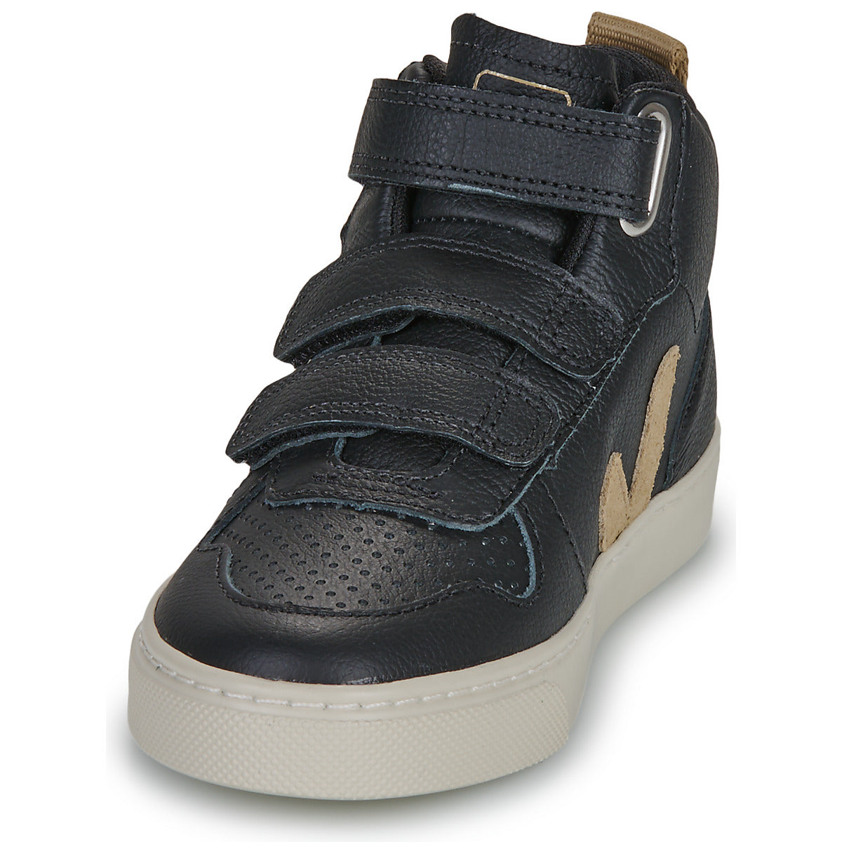 Scarpe bambini ragazzo Veja  SMALL V-10 MID  Nero