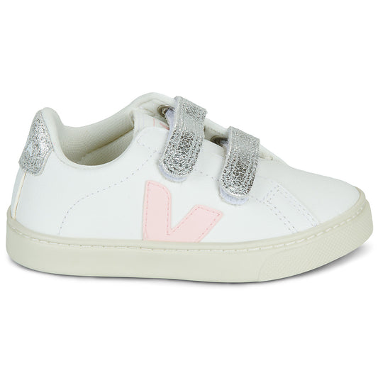 Scarpe bambini ragazza Veja  SMALL ESPLAR  Bianco