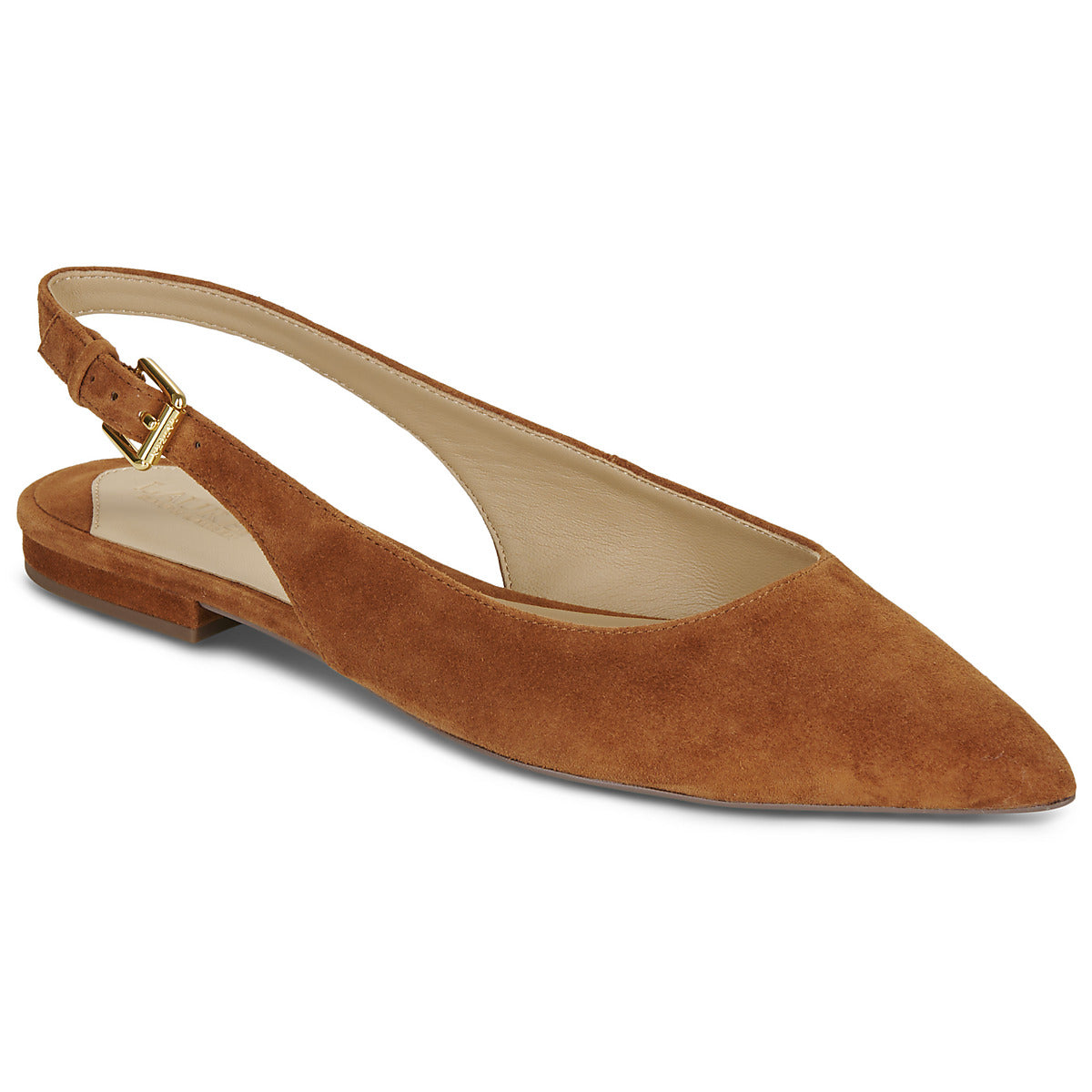 Ballerine Donna Lauren Ralph Lauren  LONDYN SLBCK-FLATS-SLINGBACK  Marrone