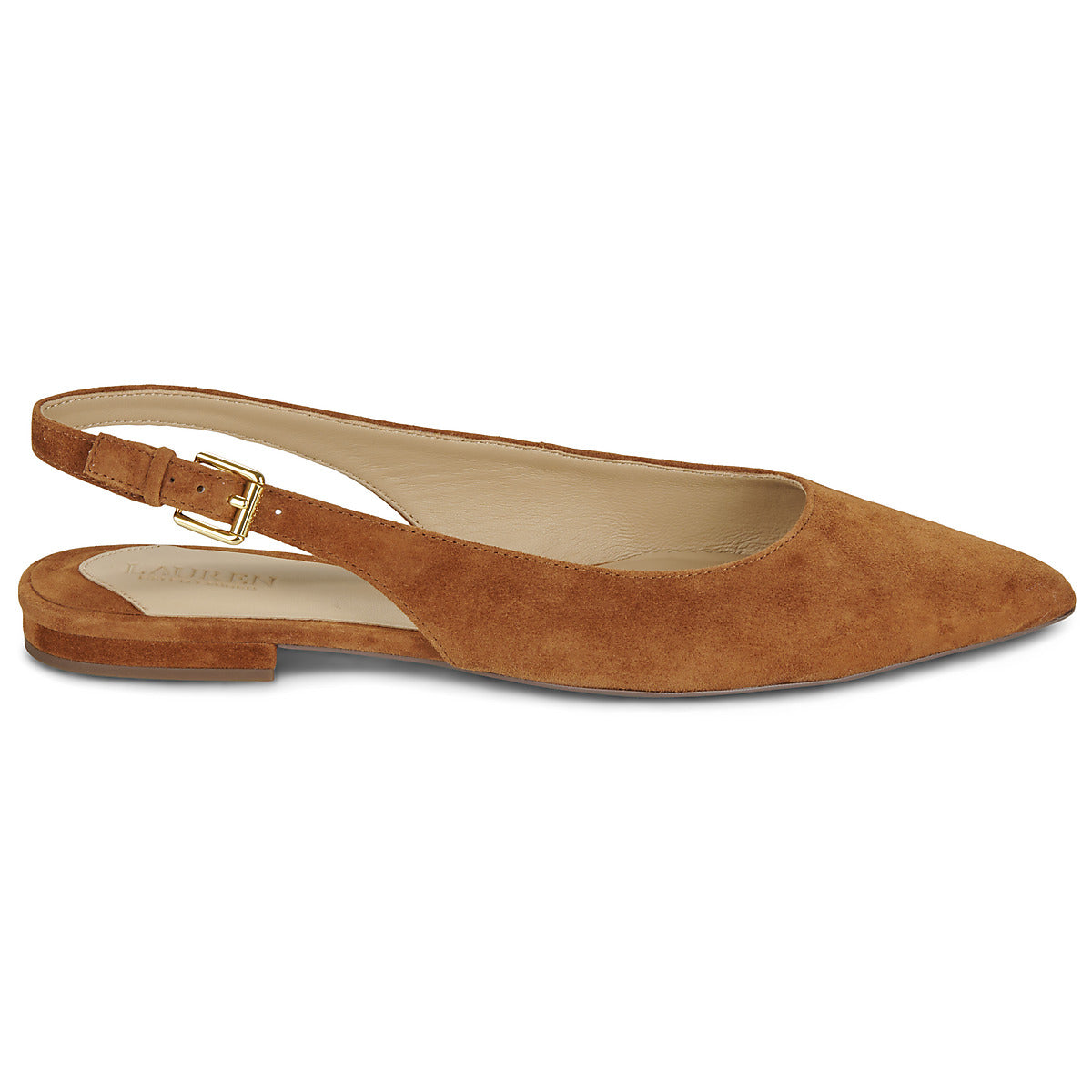 Ballerine Donna Lauren Ralph Lauren  LONDYN SLBCK-FLATS-SLINGBACK  Marrone
