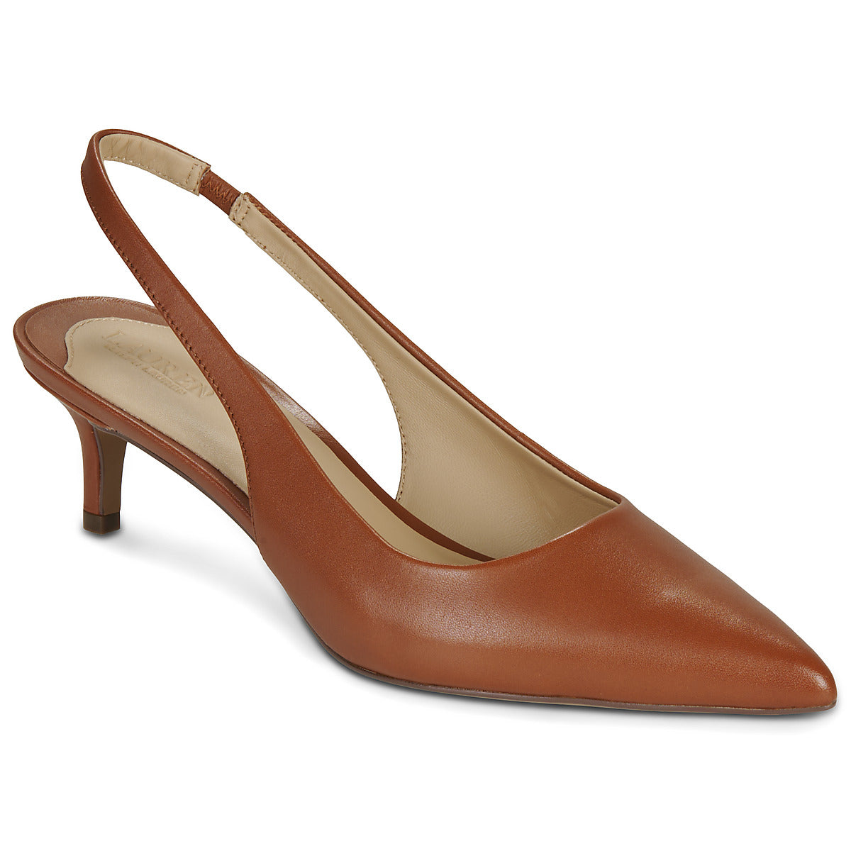 Scarpe Donna Lauren Ralph Lauren  LOLAH II-PUMPS-SLINGBACK  Marrone