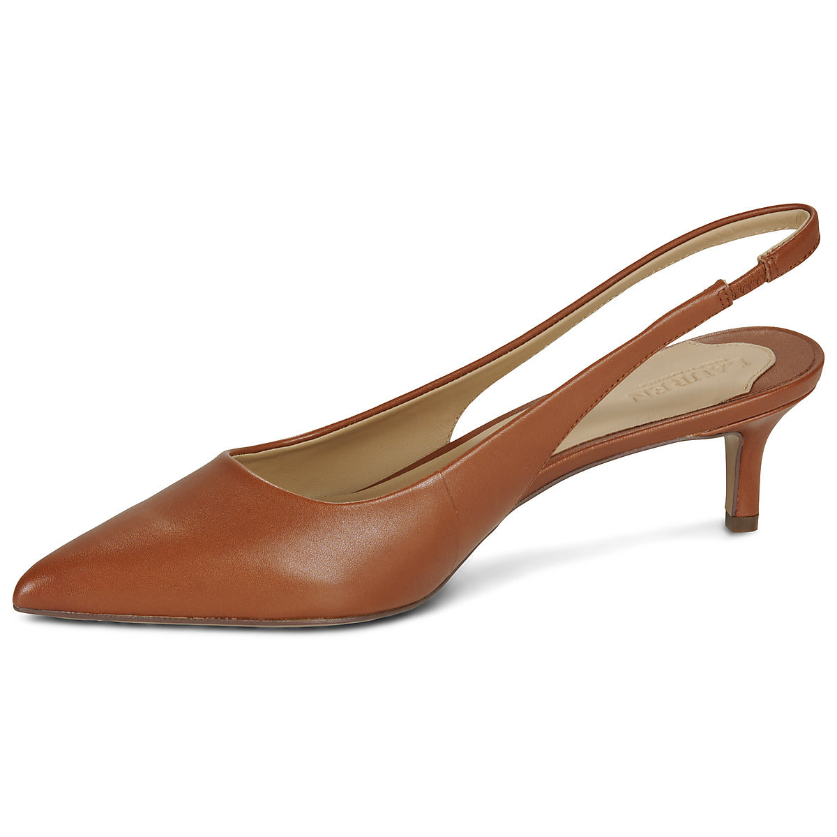 Scarpe Donna Lauren Ralph Lauren  LOLAH II-PUMPS-SLINGBACK  Marrone