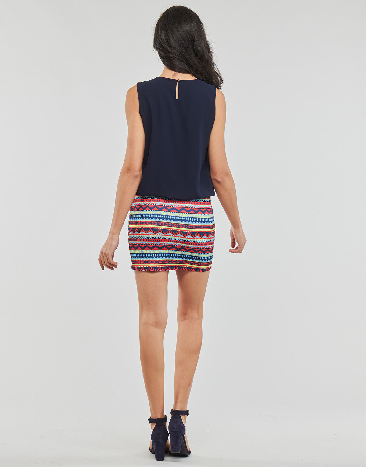 Abito corto Donna Moony Mood IEVELI Marine