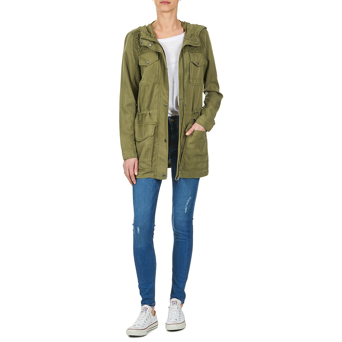 Parka Donna Vero Moda PARK Kaki