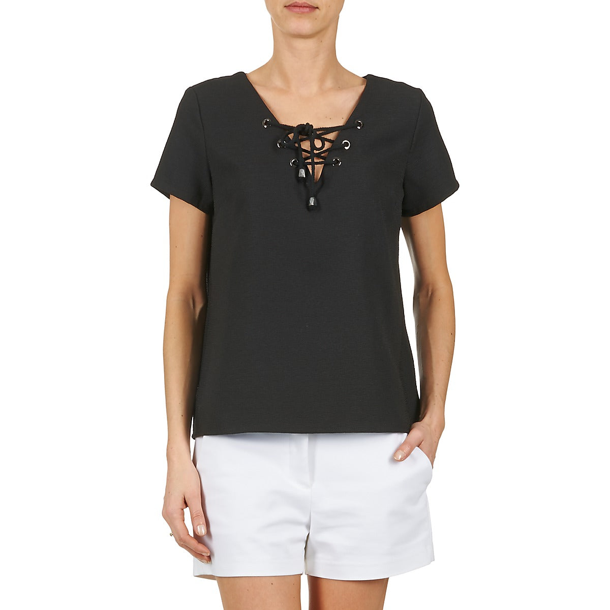 Camicetta Donna Betty London ERRYA Nero