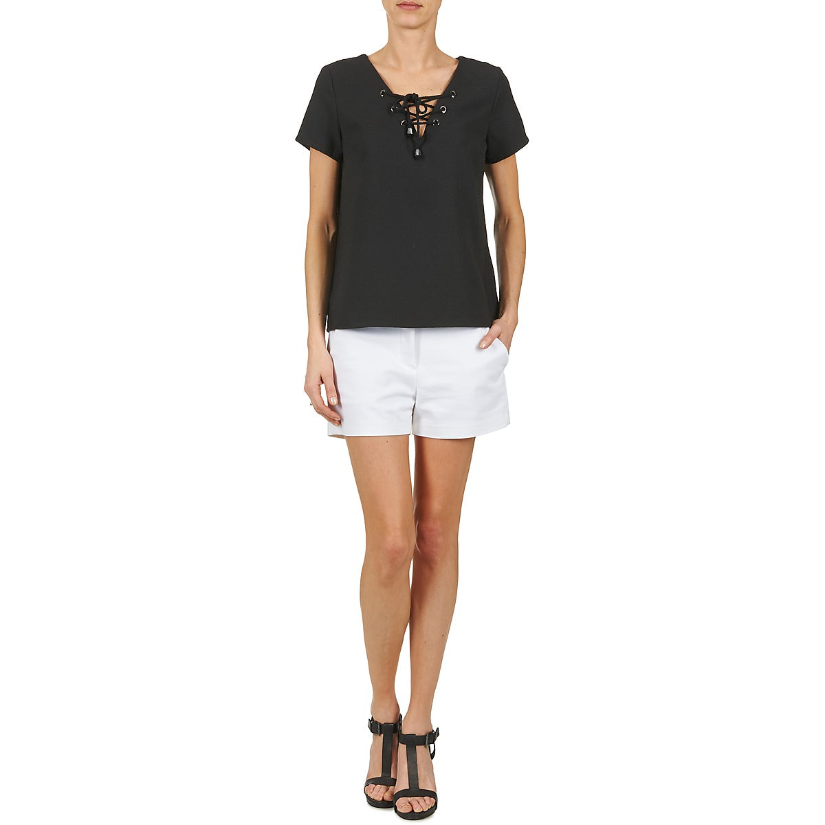 Camicetta Donna Betty London ERRYA Nero