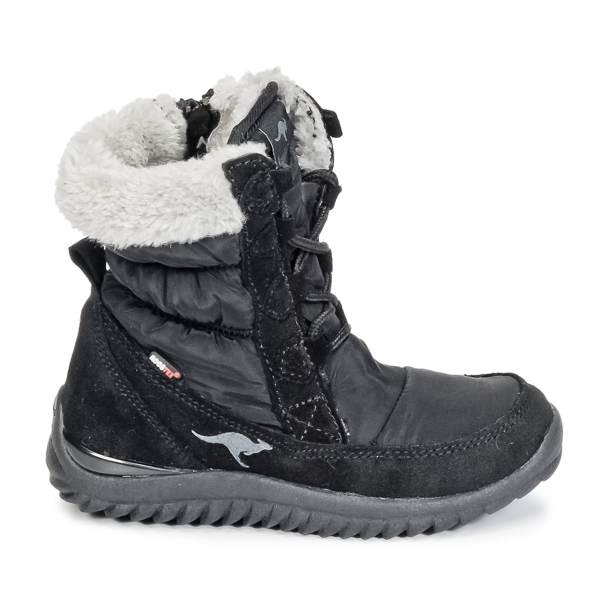 Scarpe da neve bambini ragazza Kangaroos CUPY JUNIOR Nero