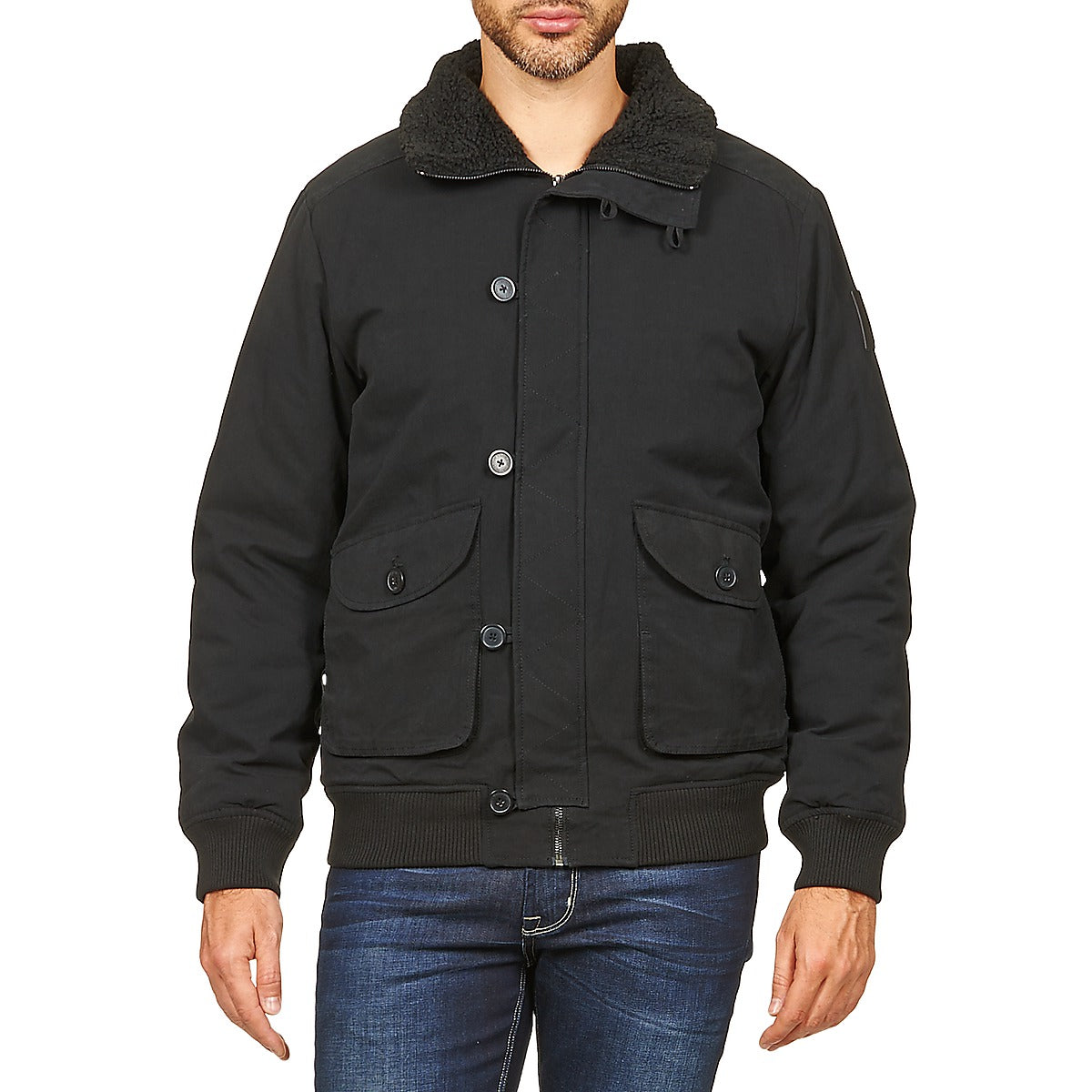 Giubbotto Uomo Wesc LEOPOLDO Nero