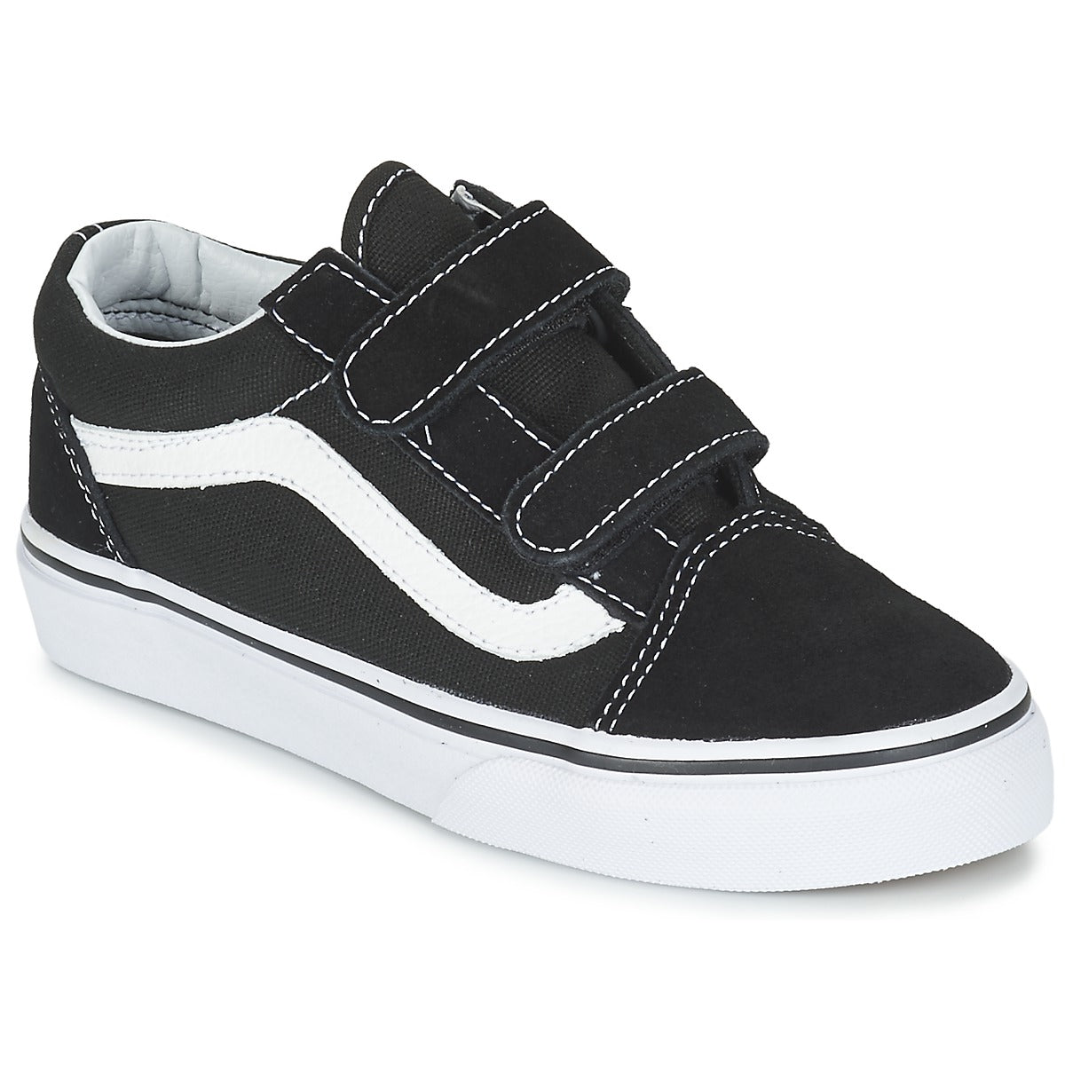 Scarpe bambini ragazza Vans OLD SKOOL V Nero