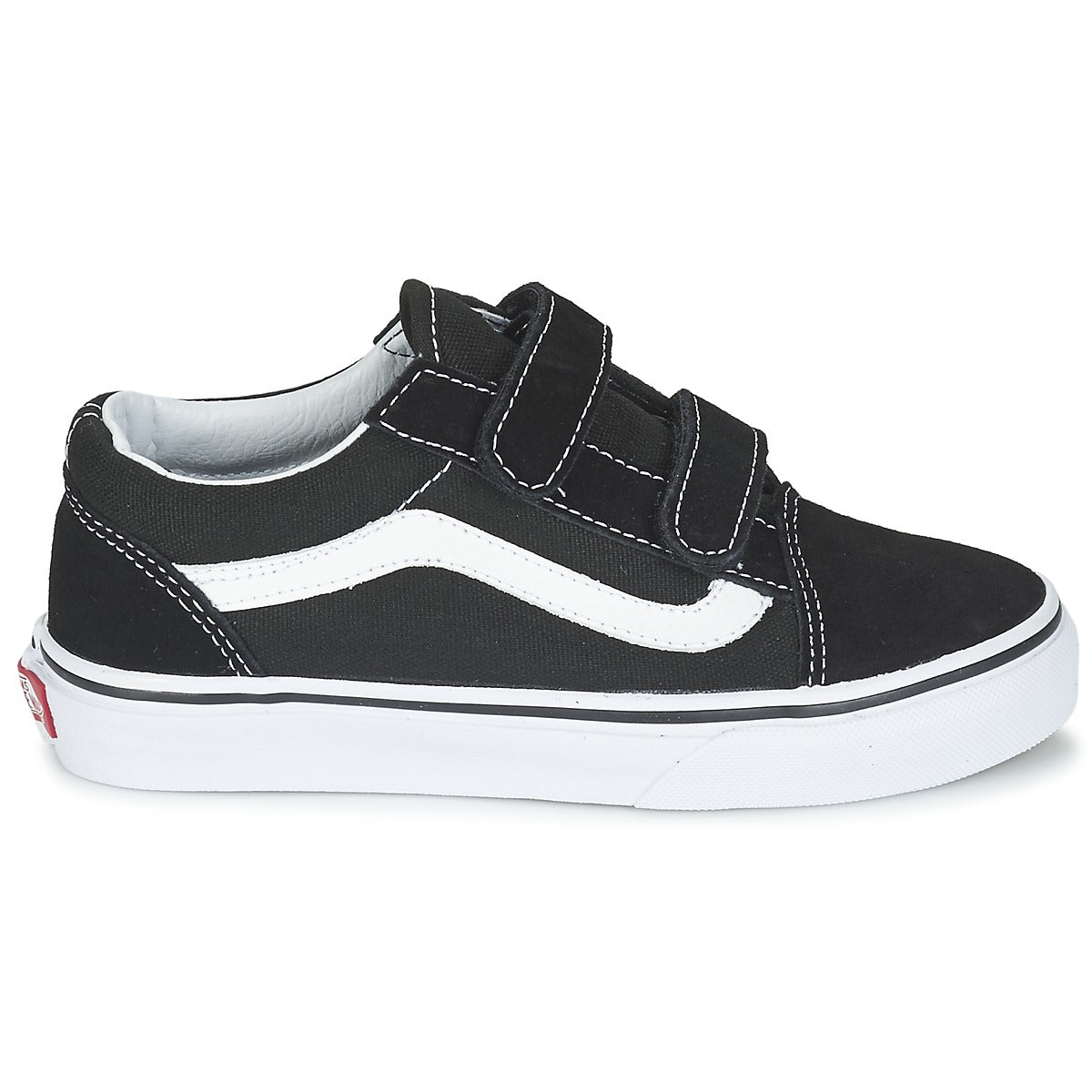 Scarpe bambini ragazza Vans OLD SKOOL V Nero