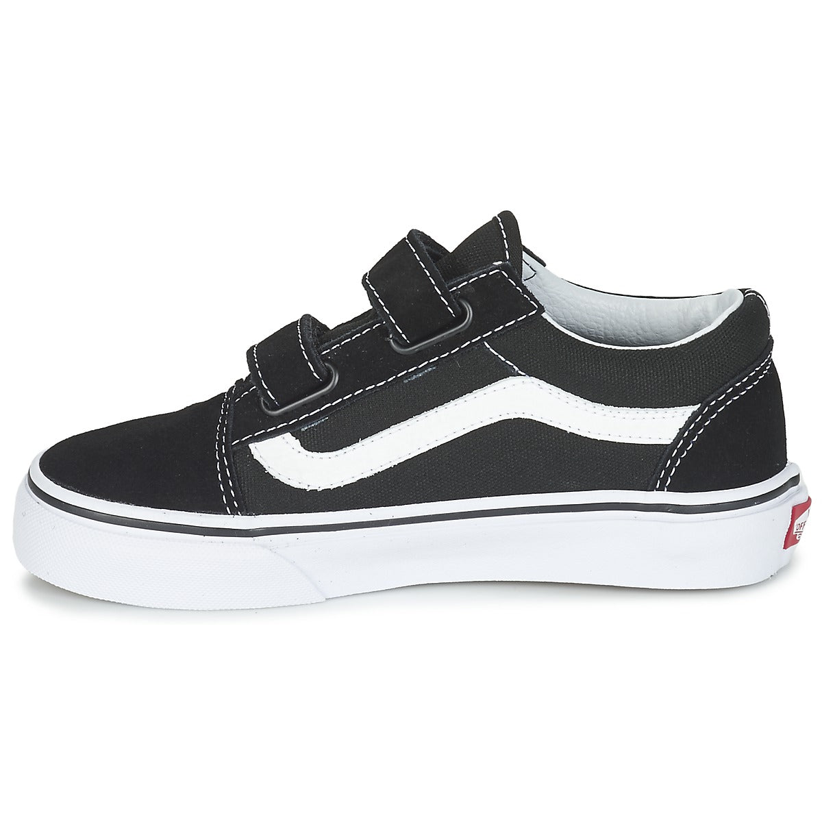 Scarpe bambini ragazza Vans OLD SKOOL V Nero