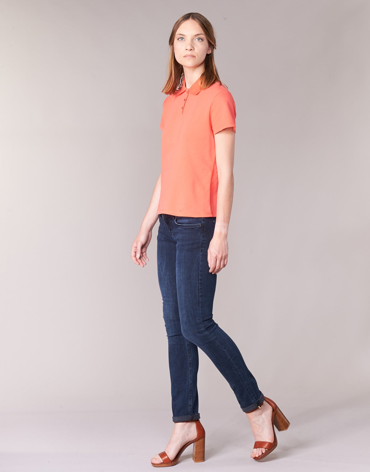 Polo Donna BOTD ECLOVERA Arancio