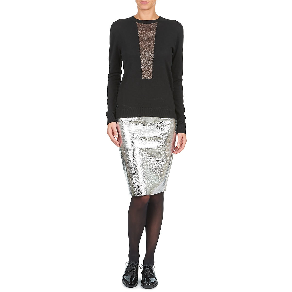 Maglione Donna American Retro NANCY Nero