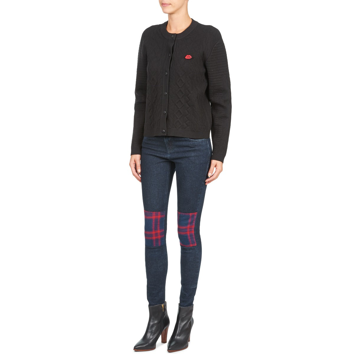 Jeans Slim Donna American Retro LOU Blu