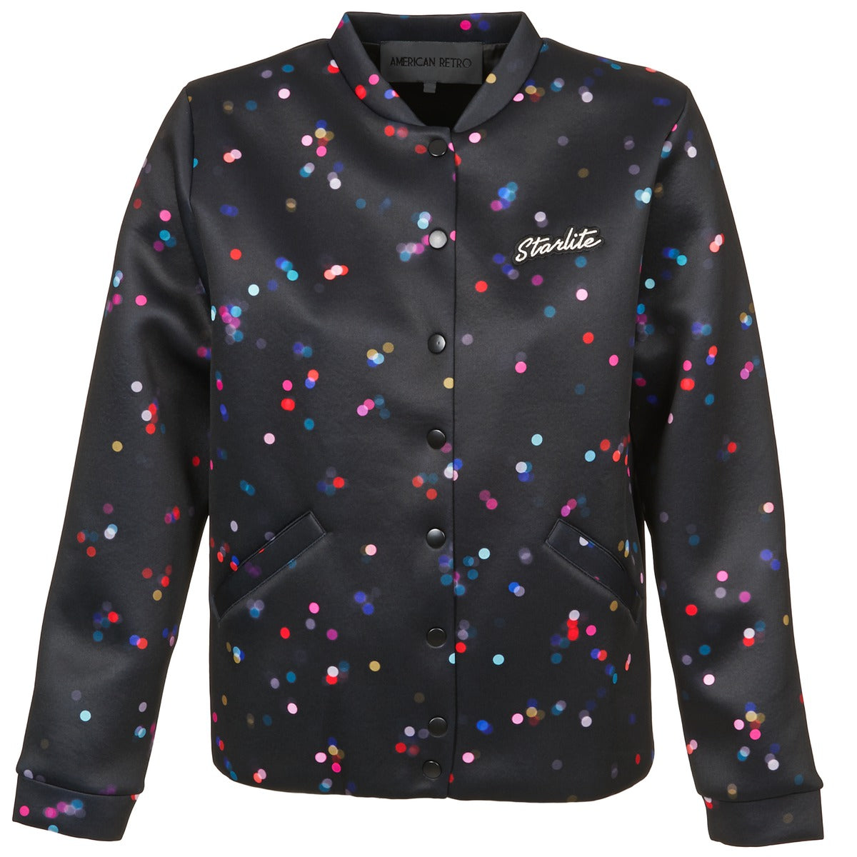 Giubbotto Donna American Retro ANNETTE Nero