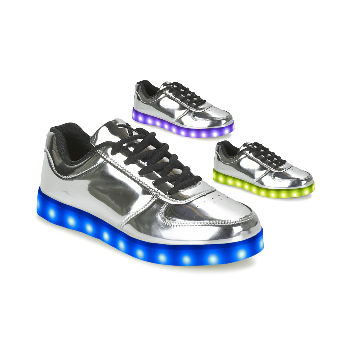 Sneakers basse Donna Wize & Ope THE LIGHT Argento