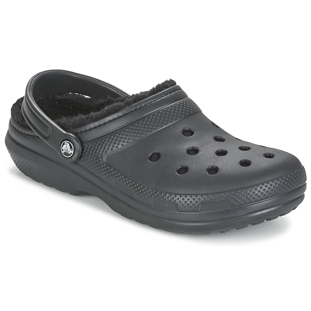 Scarpe Uomo Crocs CLASSIC LINED CLOG Nero