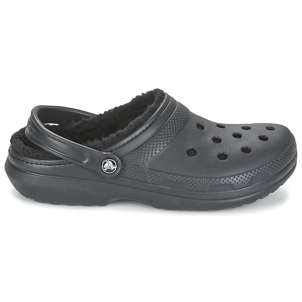 Scarpe Uomo Crocs CLASSIC LINED CLOG Nero
