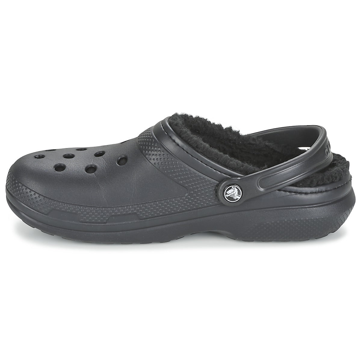 Scarpe Uomo Crocs CLASSIC LINED CLOG Nero